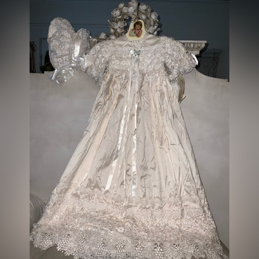 Victorian style baby baptismal/wedding/special occasion dress